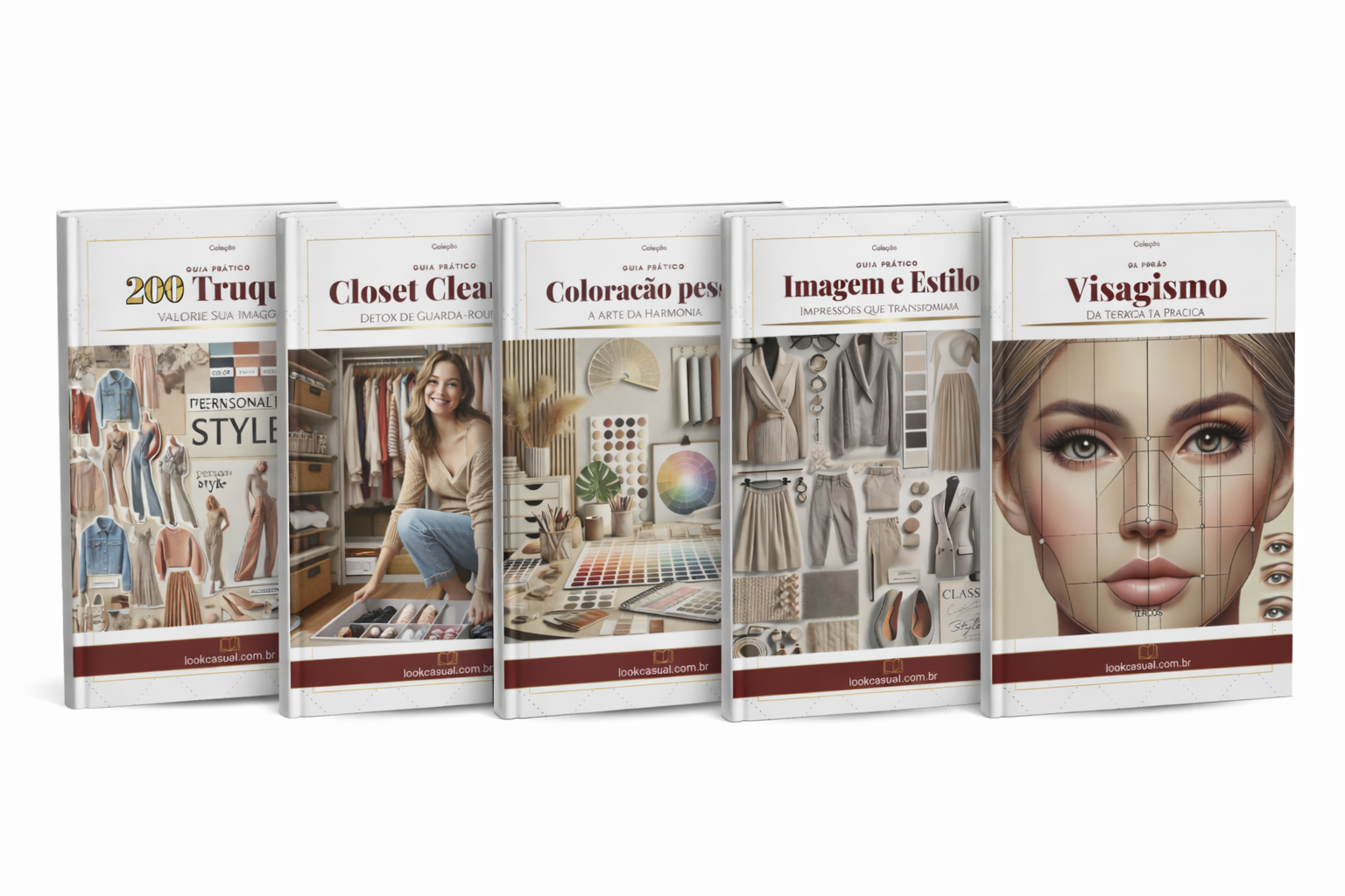 Materiais autorais de Jaqueline Fonseca sobre imagem, estilo e cores