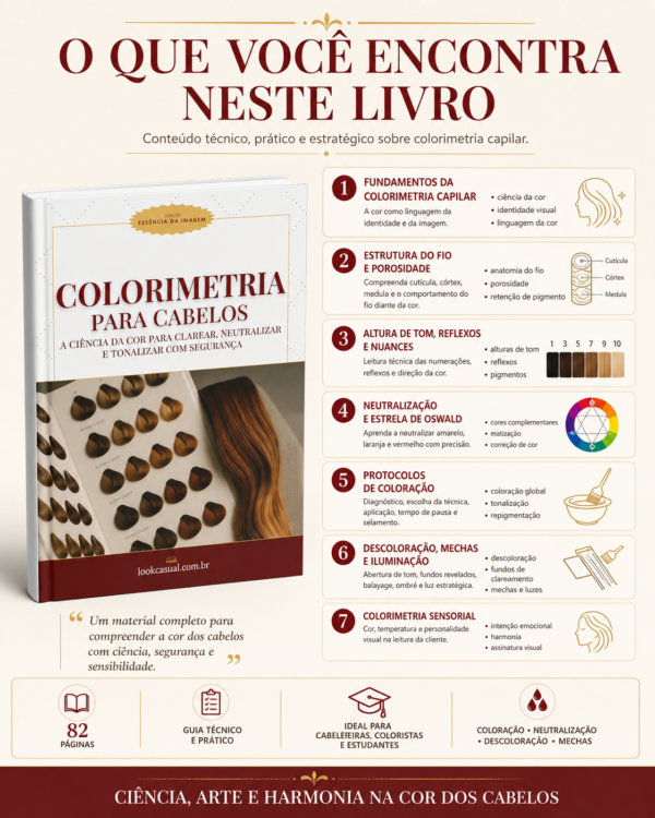 Colorimetria para Cabelos