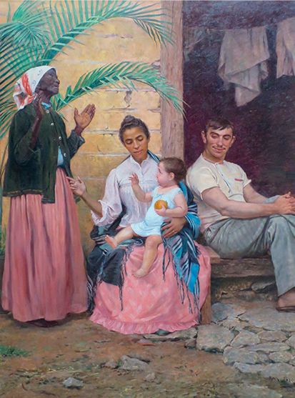 A Redenção de Cam, Modesto Brocos, 1895.