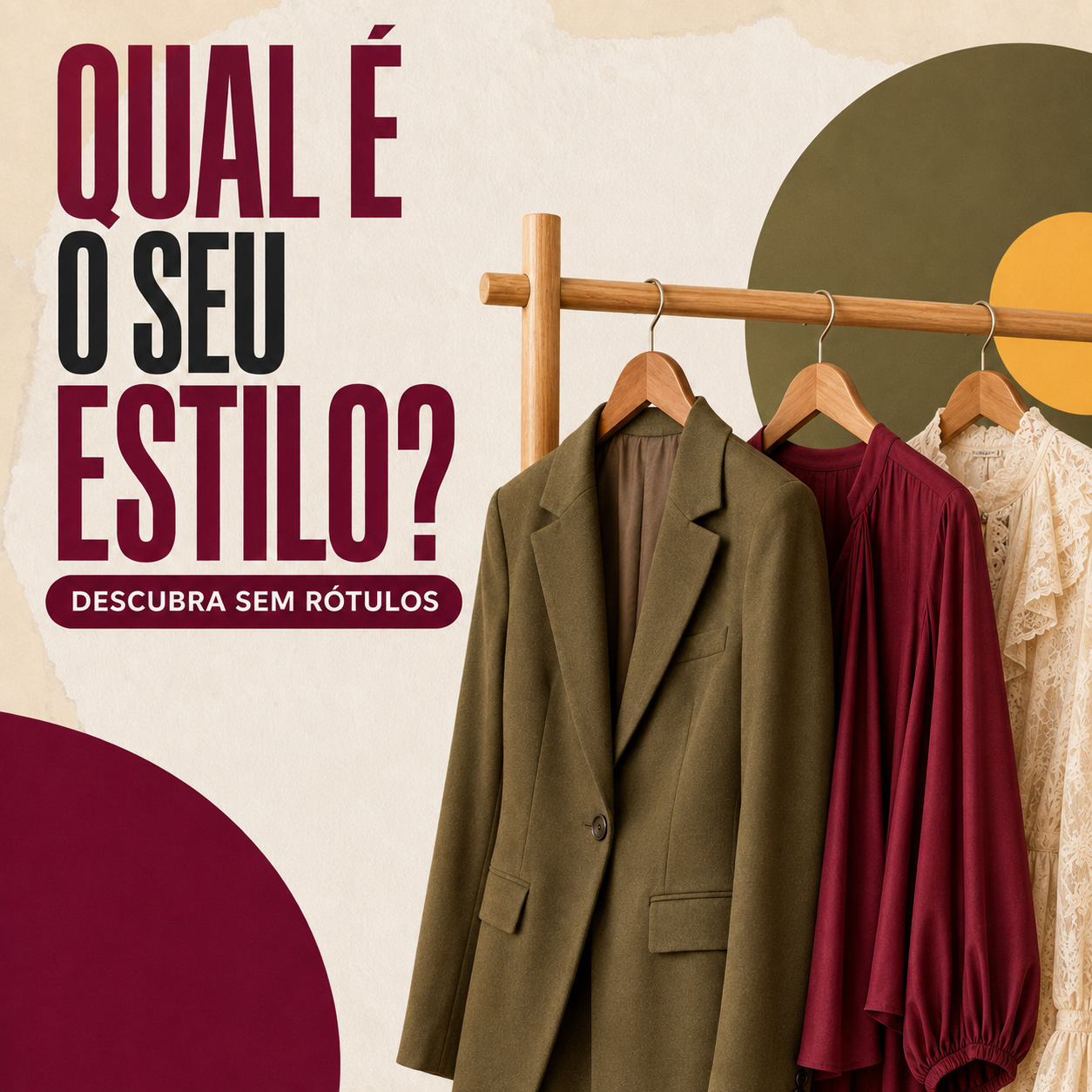 Arara elegante com três estilos